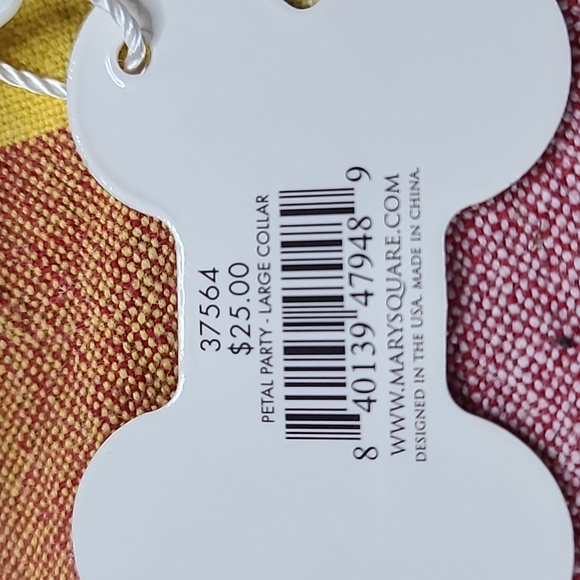 New Mary Square dog collor size large - Picture 3 of 4